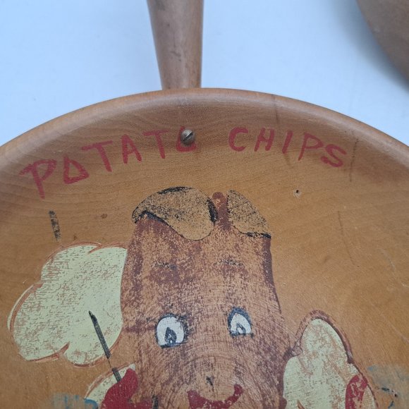 Nasco Wood Snack Bowls - Picture 8 of 11